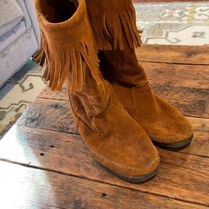 Minnetonka Moccasin Fringed Boot